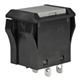 Switch Push Button ON OFF DPST Rectangular Button 16A 250VAC Alternate Contact Solder Lug Panel Mount