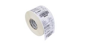 Zebra 3006326 White Label Printer Label