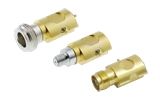SSMB RF Coax Connector, 12.4GHz, 50 Ohm, Solder, Straight, Gold