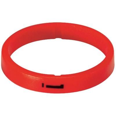 ID ring Hicon HI-XC-09-RT Red 10 pc(s)