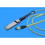 QSFP+ to MPO SM Male Connector Cable Assembly, 40 Gbps Data Rates, 6dB Loss