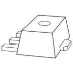 PNP BJT 80V 1A SOT-89 SM Transistor