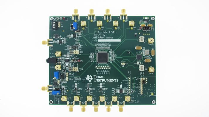 Amplifier IC Development Tools VCA5807 EVAL MOD