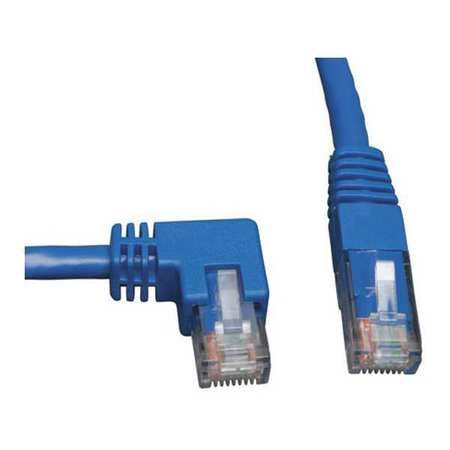 Cat5e Patch Cable, Blue, 3ft, Round Wire