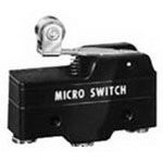 SPDT Snap Action Switch, 16A 480VAC, Roller Lever, Screw Mount