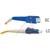 PATCH CORD,  FIBER OPTIC,  SIMPLEX SINGLEMODE,  SC-LC 5M