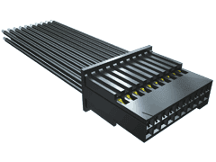 Cable Assembly Discrete Wire 2.539m 28AWG Socket Strip to Socket Strip 60 to 60 POS SKT-SKT Crimp-Crimp Bulk