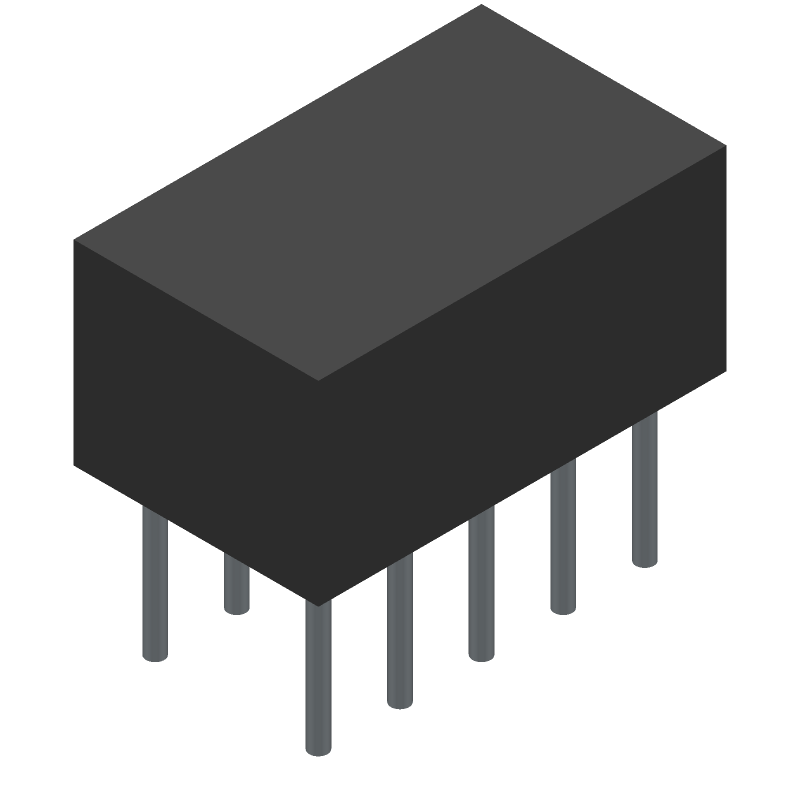 7-Seg LED Display, High Efficiency Red, 7.6mm