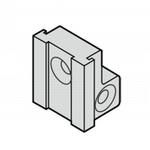 Printed Board Bracket, 2 Thread M2.5 for Front Panel/PCB Fixing, Die Cast Zinc