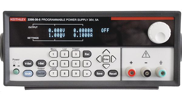 KEITHLEY         2200-30-5             POWER SUPPLY, 1CH, 30V, 5A, PROGRAMMABLE