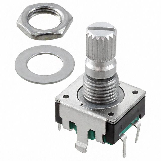 Optical Rotary Encoder, 24 Pos, Quadrature Output, Through Hole