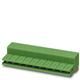 3 Pos Spring Cage Terminal Block, 7.5mm, 10A, 630V, Green