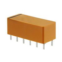 6VDC Latching Power Relay, DPST-NO/NC, 4A, 250VAC/48VDC, THT