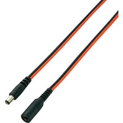 Low power extension cable Low power plug - Low power socket 5.5 mm 2.5 mm 5.5 mm 2.5 mm VOLTCRAFT 3 m 1 pc(s)