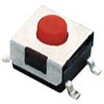Tactile Switch SPST 0.05A 12VDC SMD Gull Wing 1.77N