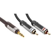 Audio cable 2.00 m, PROA3402, Profigold