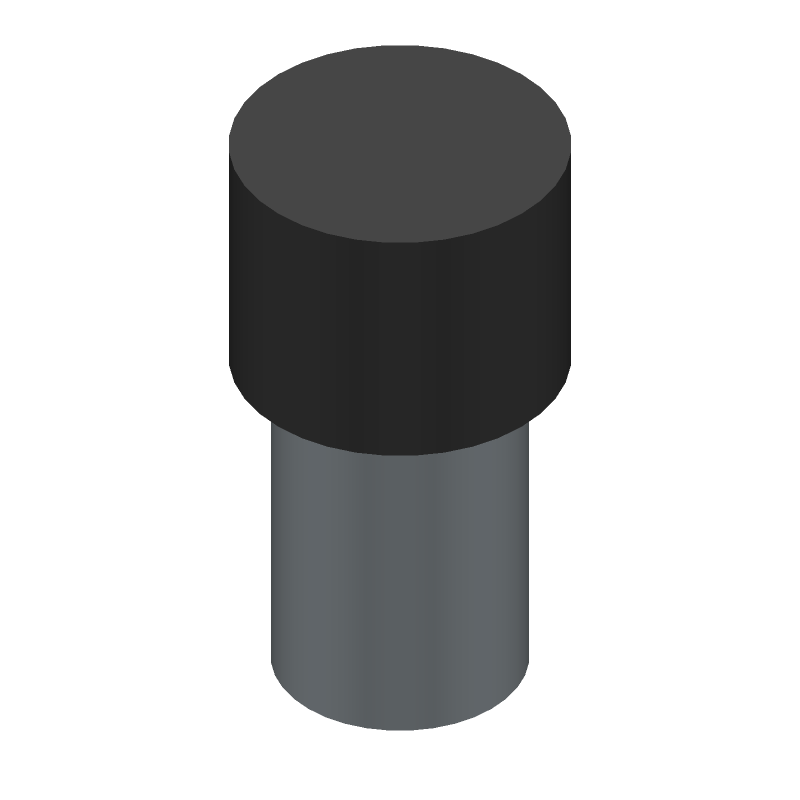 Signal/Power Contact, Brass, Gold Plated, 18A, 125°C, Thru-Hole