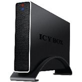 Hard disk enclosure SATA 3.5" USB 3.0 black, IB-318STU3-B, ICY BOX
