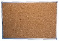 Planorga Brown Cork Notice Board, 1200 x 900mm