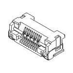 Conn FFC/FPC Connector SKT 50 POS 0.5mm Solder RA SMD Easy-On™ T/R