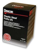 DEVCON   10112   Adhesive, Plastic Steel, Mouldable Putty, Tub, Grey, 500 g