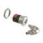 Keylock Switch 2Pos SPDT 4A 125VAC