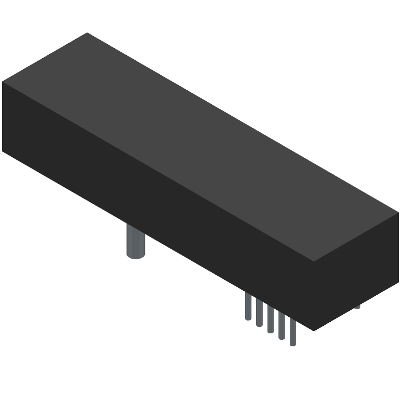 2.125Gbps Fiber Optic Transceiver, 850nm, LC, Through Hole
