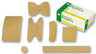 SAFETY FIRST AID GROUP   D9010   PACK, PLASTER, WASHPROOF, PK100