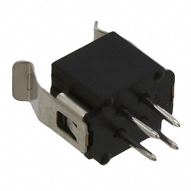 4 Pos 2mm Gold Male Pin Header, Thru-Hole, 3A, 800V