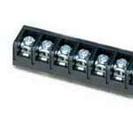 Conn Barrier Strip 4 POS 11.1mm Solder Turret ST Panel Mount 30A