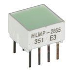 LED Bar .4 Length x .4 Width Green Square 50mcd 2.2V