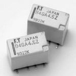 DPDT General Purpose Relay, 3VDC Coil, 2A Contact, Surface Mount