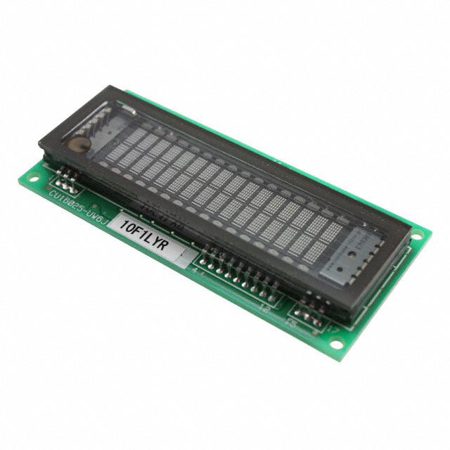 VFD Character Display Module, 16x2 Pixel, 5V, Parallel/Serial Interface