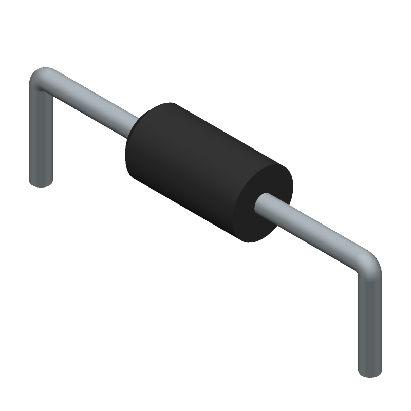 350mA, 40V Schottky Diode, DO-35, Axial
