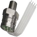 Peizoresistive Sensor, Gage, 0Psi Min, 30Psi Max, 0-100mV, Cylindrical, Through Hole Mount