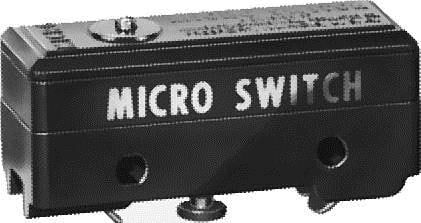 SPST Momentary Snap Switch, 16A 480VAC, Screw Term, Roller Actuator