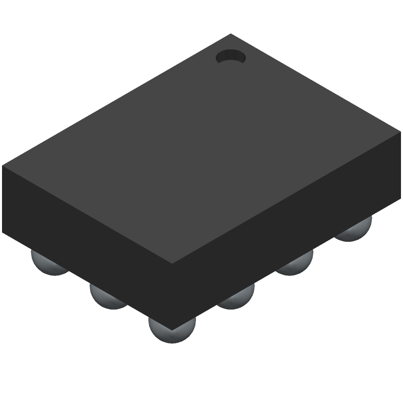 0.7-Ω, 5-V, 2:1 (SPDT), 2-channel analog switch with negative rail capability & 1.8-V input logic 12-DSBGA -40 to 85