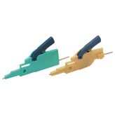 Test clip ø 0.64 mm green + yellow 30 VAC 60 VDC, FP-2B-2, PMK