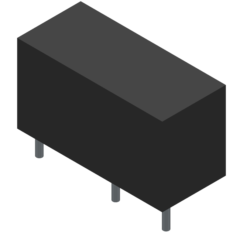 SPDT 12A 12VDC General Purpose Relay, Through Hole