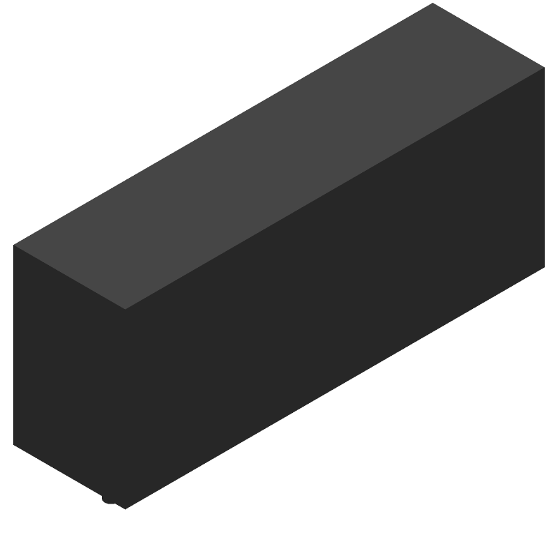 24VDC Reed Relay, SPST, 500mA, 200VDC, SIP, Through Hole