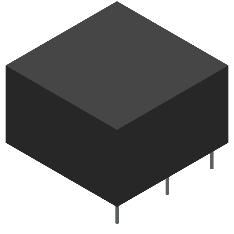 12V 5W AC/DC Power Supply, Single Output, 410mA, Through Hole