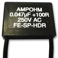 AMPOHM WOUND PRODUCTS - FE-SP-HDR23-47/100 - CONTACT SUPPRESSOR, 0.047UF, 100R