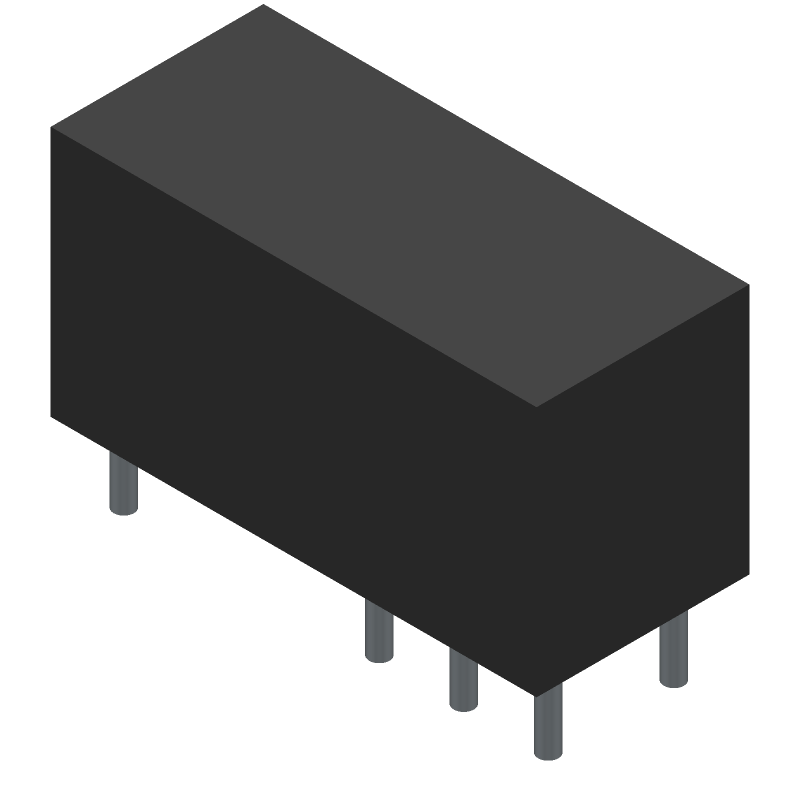 12VDC SPDT Latching Relay, 16A, Through Hole