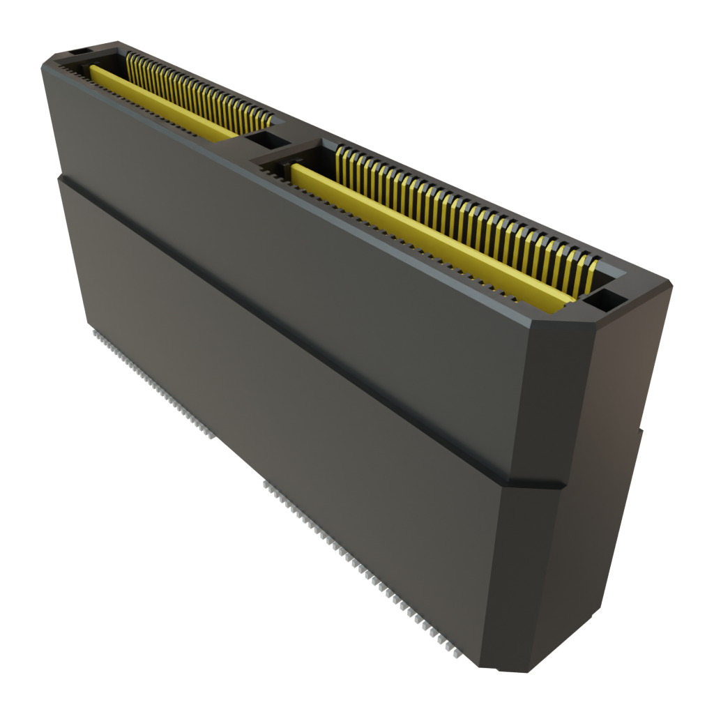 QTH 0.50mm Pitch 120-Pos SMT High-Speed Ground Plane Terminal Strip, 10µ" Au