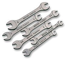 SPANNER, OPEN END, 5.5X7MM - Length:80mm; AF Size:5.5 x 7mm;
