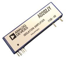 Isolation Amplifier, 2kHz BW, 750V Isolation, SIP, 15V