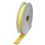 Shrink sleeve, Roll, yellow, can be labeled with: THERMOMARK ROLL MASTER 300/600, THERMOMARK X1.2,THERMOMARK ROLL X1, THERMOMARK ROLL 2.0, THERMOMARK ROLL, THERMOMARK W: without print,unperforated
