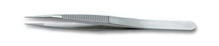 IDEAL-TEK         00D SA            Tweezer, Precision, Serrated, 120 mm, Stainless Steel Body, Stainless Steel Tip
