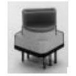 Rotary Coded Switch, 16 Positions, Hexadecimal Complement, On-off, Latched, 0.4A, 24VDC, 6 PCB Hole Cnt, Solder Terminal, Segment Wheel Actuator, Through Hole-straight