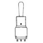SPDT Toggle Switch, ON-ON, 5A 125VAC 28VDC, Solder, Panel Mount
